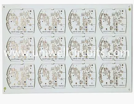 2W placă de bază din aluminiu