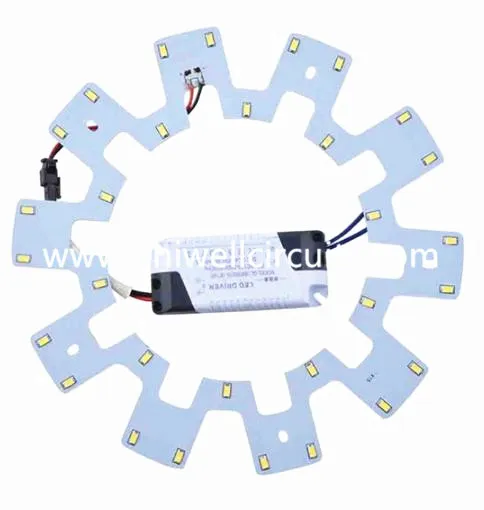 Aluminiu Immersion Gold Circuit Board