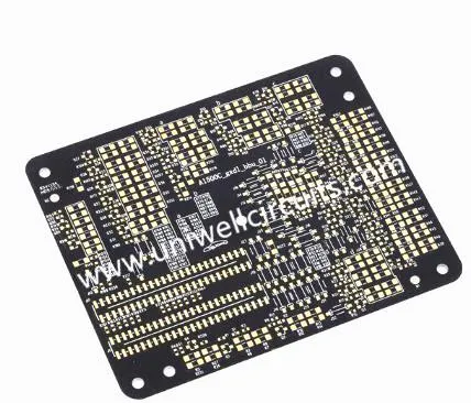 Negru de lipit de bază din aluminiu cu LED-uri PCB