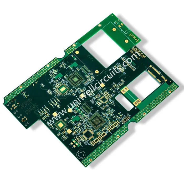 Placă de circuite cu un singur strat ENIG